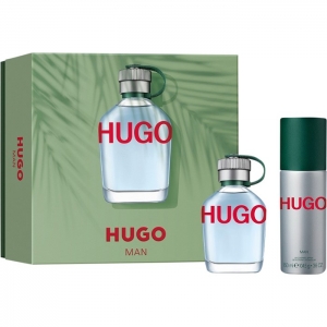 Hugo-Man-Duftset-Herren-Eau-de-Toilette-75ml--Deodorant-Spray-150ml