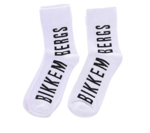 2-Paar-BIKKEMBERGS-Herren-Tennis-Socken-mit-Markenschriftzug-Baumwoll-Strmpfe-Gre-39-42