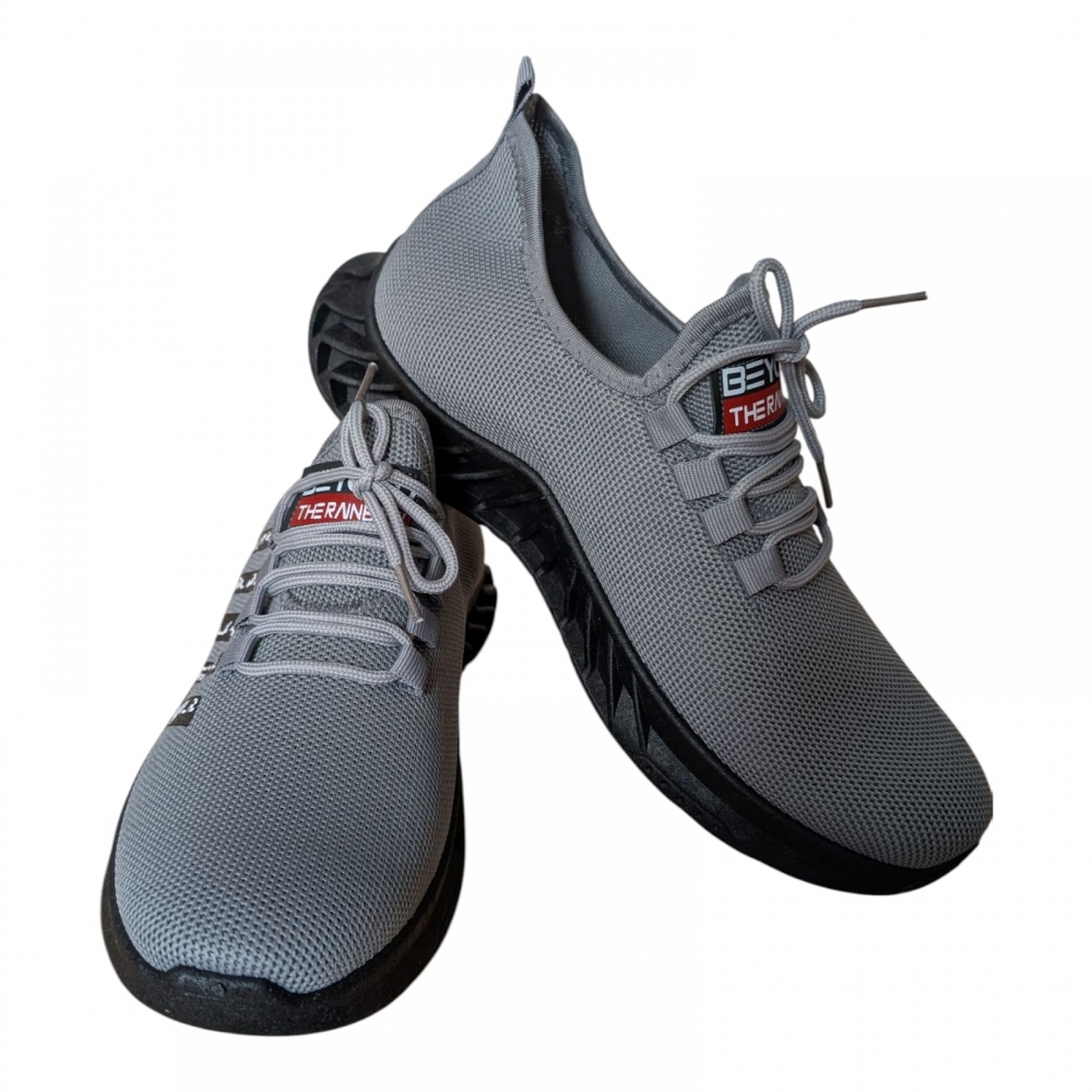 Bild 1 von Beyond the Rainbow Freizeit-Sneaker mit NASA Schriftzug Turnschuh CSK2068 Grau Größe 42