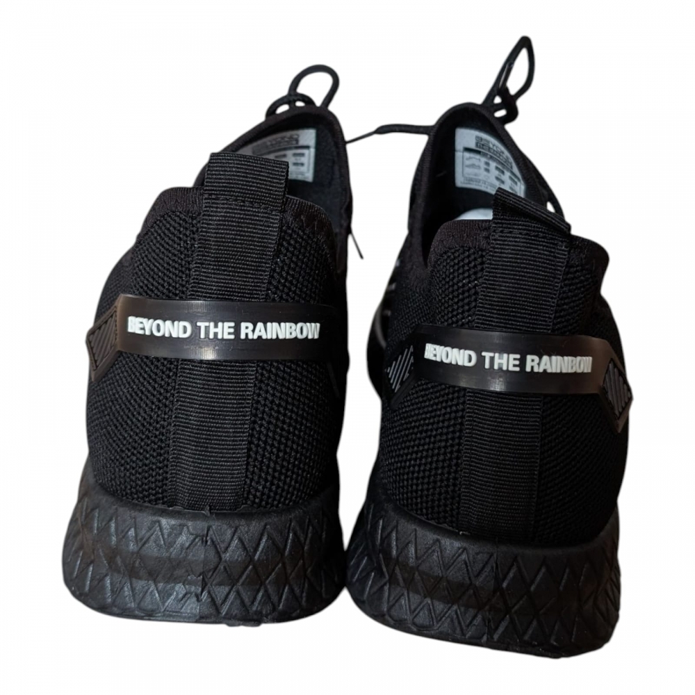 Bild 1 von Beyond the Rainbow Freizeit-Sneaker mit NASA Schriftzug Turnschuh schwarz   / (Größe) 44