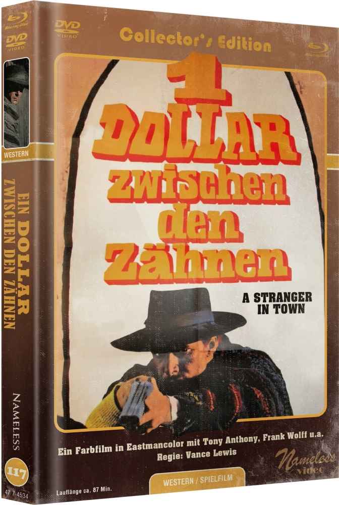 Bild 1 von Ein Dollar zwischen den Zähnen Blu-ray & DVD  Mediabook Cover C - Retro