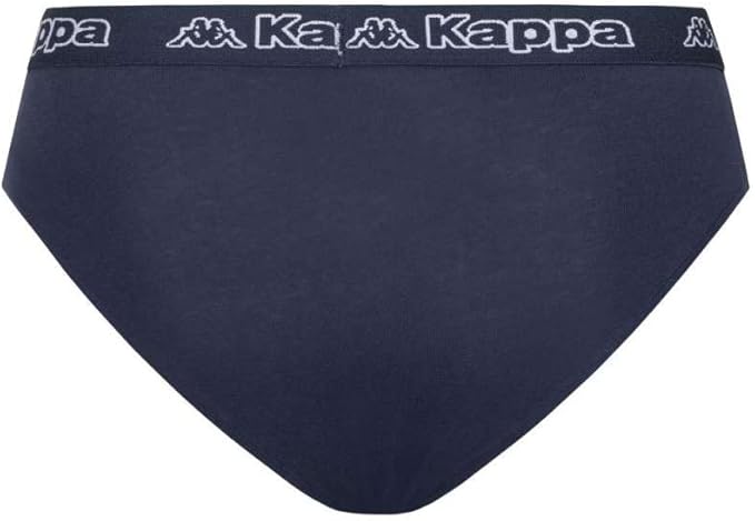 Bild 1 von Kappa Herren Slip mit Baumwoll-Stretch Unterwäsche mit Logobund Blau XL 