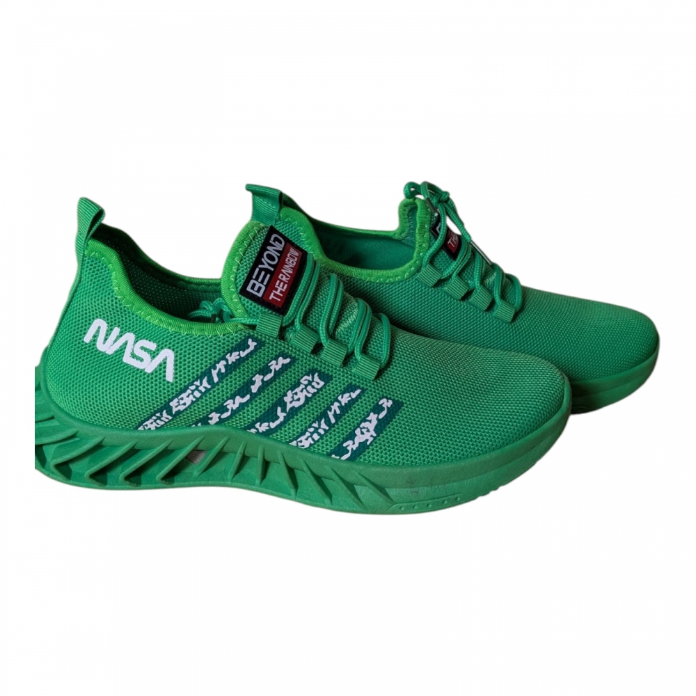 Bild 1 von Beyond the Rainbow Freizeit-Sneaker mit NASA Schriftzug Turnschuh CSK2043 Grün 