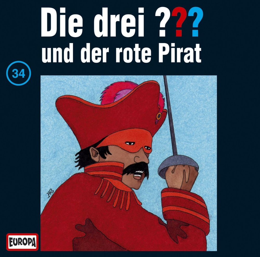 Bild 1 von Die drei Fragezeichen LP Folge 34 und der rote Pirat Picture Disc