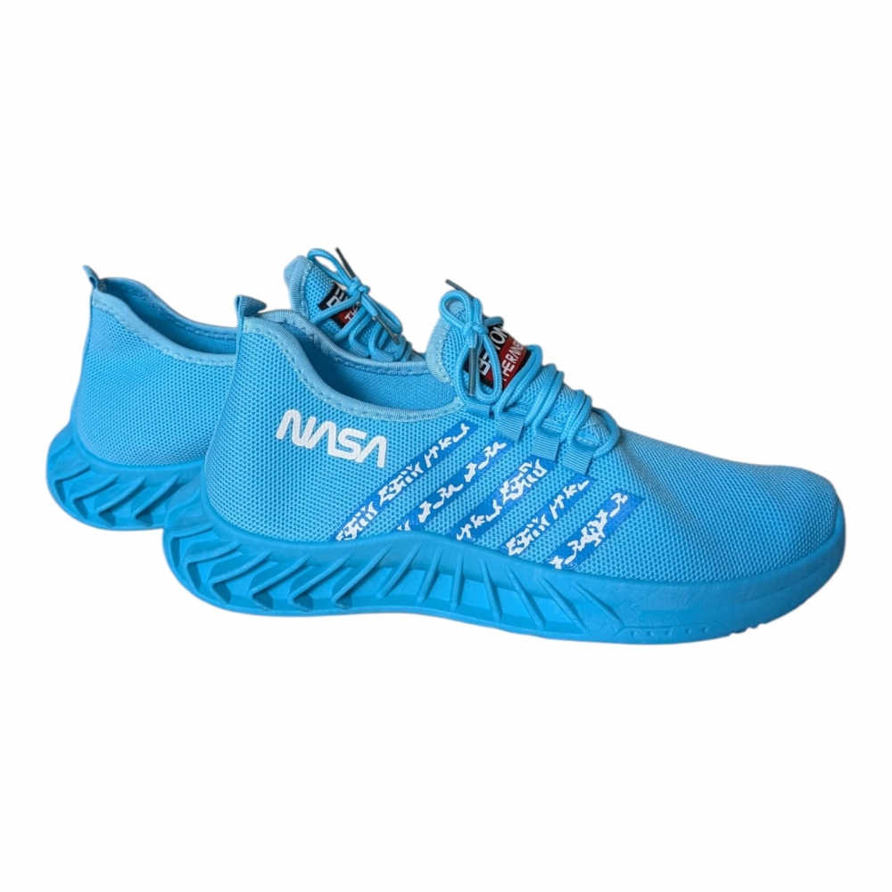 Bild 1 von Beyond the Rainbow Freizeit-Sneaker mit NASA Schriftzug Turnschuh CSK2041 Blau Größe 45