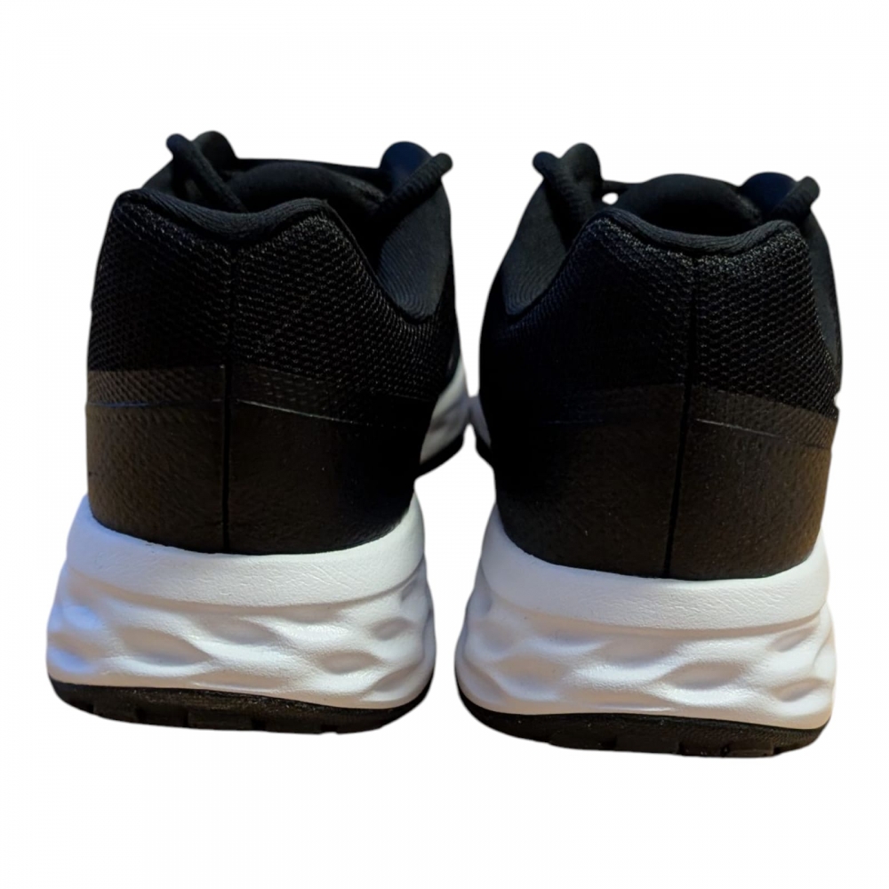 Bild 1 von NIKE Revolution 6 NN Herren Lauf-Schuhe nachhaltige Sport-Sneaker Schwarz/Weiß 