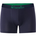 Bild 2 von Benetton Herren Boxershorts 10er Pack dunkelblau Größe M