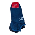 3er Pack Puma Baumwoll-Socken schlichte Sneaker-Socken Größe 43-46 