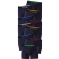 Benetton Herren Boxershorts 10er Pack dunkelblau Größe L 