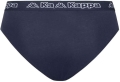 Bild 2 von Kappa Herren Slip mit Baumwoll-Stretch Unterwäsche mit Logobund Blau XL 