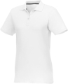 Elevate Helios Damen Polo-Shirt Baumwolle Pique-Strick 180 g/m² Größe L Weiß