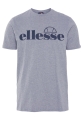 ellesse Fuenti Herren T-Shirt Baumwoll-Shirt mit Logo-Print Grau XL
