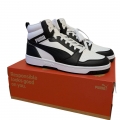 PUMA Rebound V6 High-Top Sneaker nachhaltige Damen und Herren Turnschuhe mit Softfoam+ Basketball   / (Größe) 44