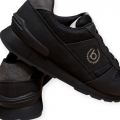 Bild 2 von bugatti Herren City-Sneaker mit Soft Fit Halb-Schuhe sportliche Freizeit-Schuhe Schwarz Größe 42