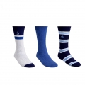3 Paar SCOTCH & SODA Herren Crew-Socken Amsterdam Cotton Blend Größe 41-46