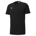 2er Sparpack Puma Team Goal 23 Casual Herren T-Shirt mit Logo-Stickerei Baumwoll-Shirt Schwarz L